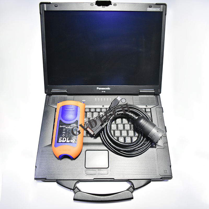 For John Deere Tractor Diagnostic Tool JD EDL V2 V3 Adapter John Deere Service Advisor 5.2 AG CF Diagnostic Tools